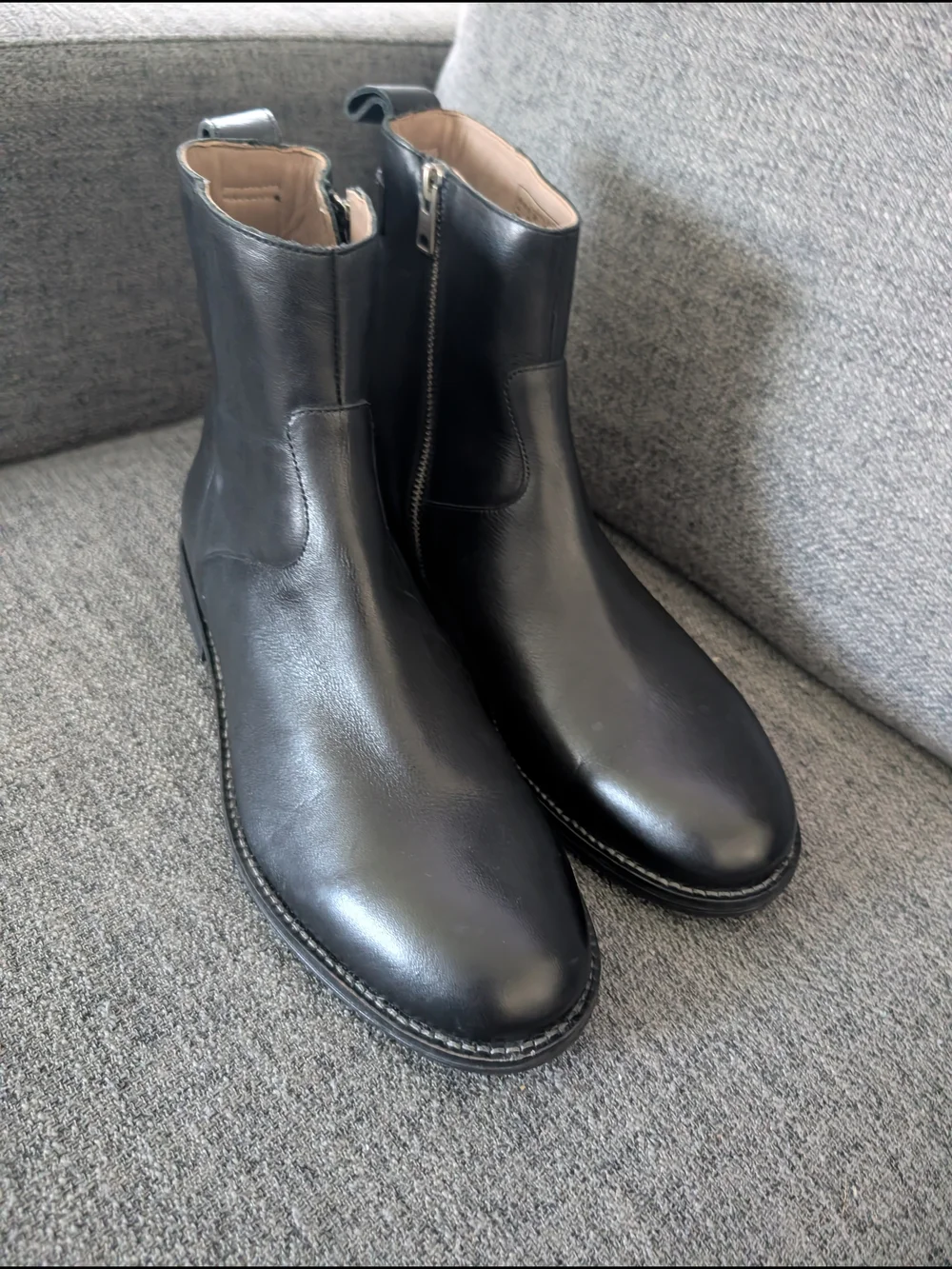 ALLSAINTS  hollow zip boot